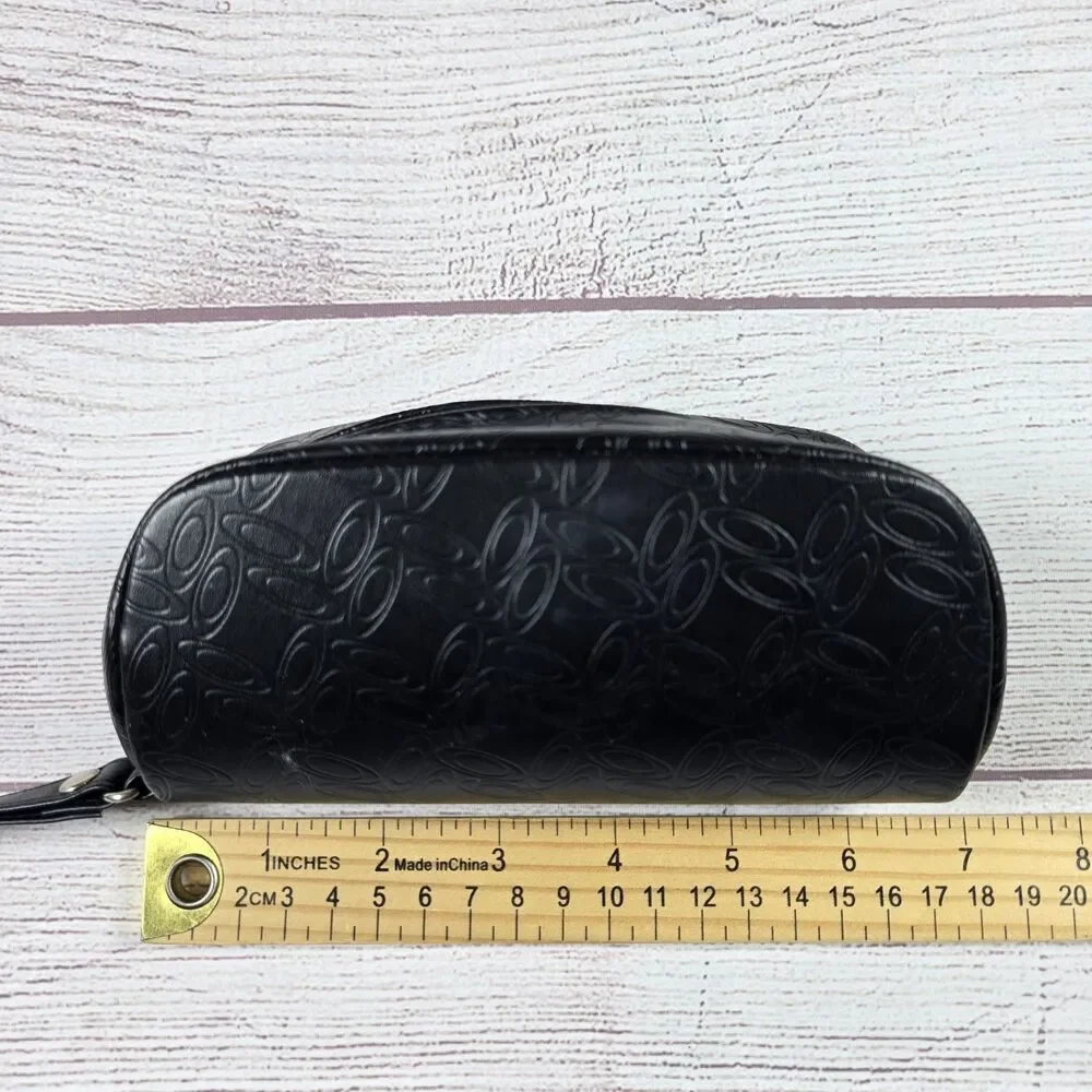 Oakley Vintage Y2K Sunglasses Zip Monogram Case With Wrist Strap